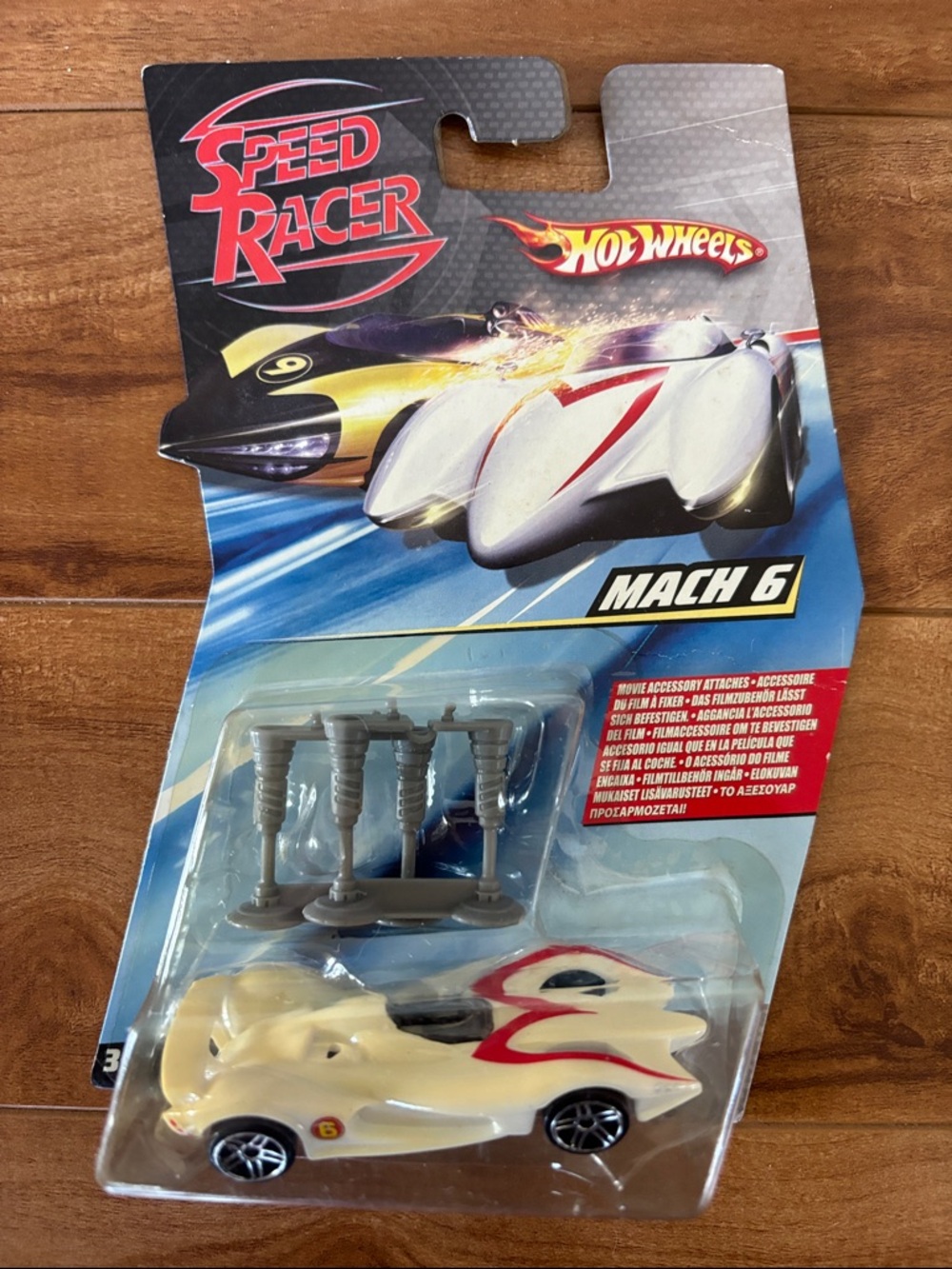 NWT Hot Wheels Speed Racer Mach 6